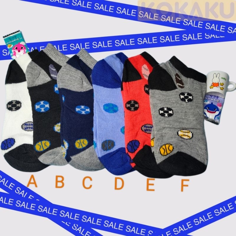 Kaos Kaki Anak Cowok TK/PAUD Semata Kaki