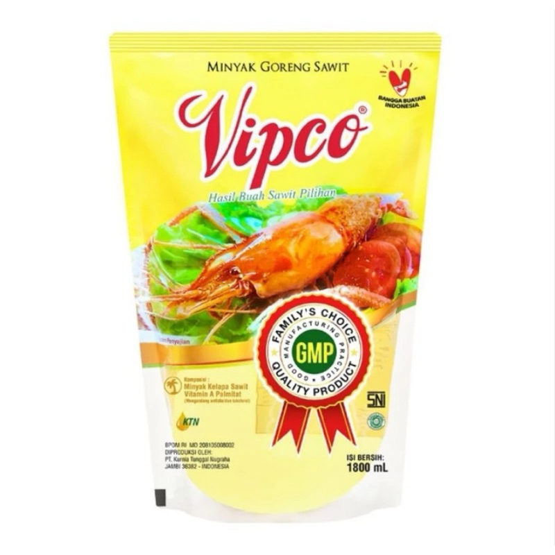 

Minyak Goreng Vipco 1L