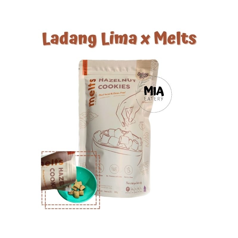 

Melts x Ladang Lima Cookies Gluten free | Tanpa Telur Egg | Tanpa susu Dairy free