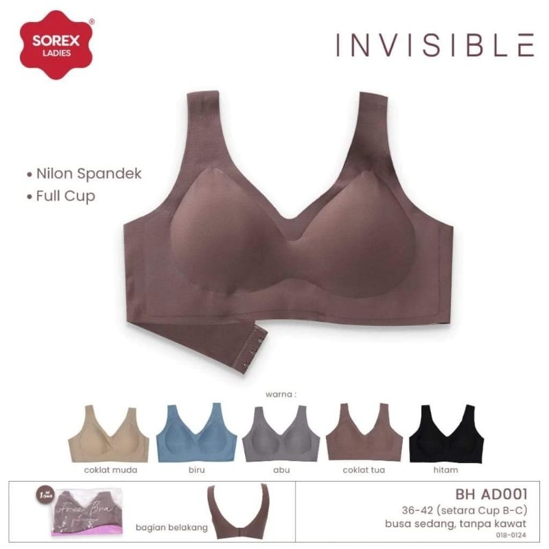 BRA SOREX INVISIBLE AD 001 SEAMLESS