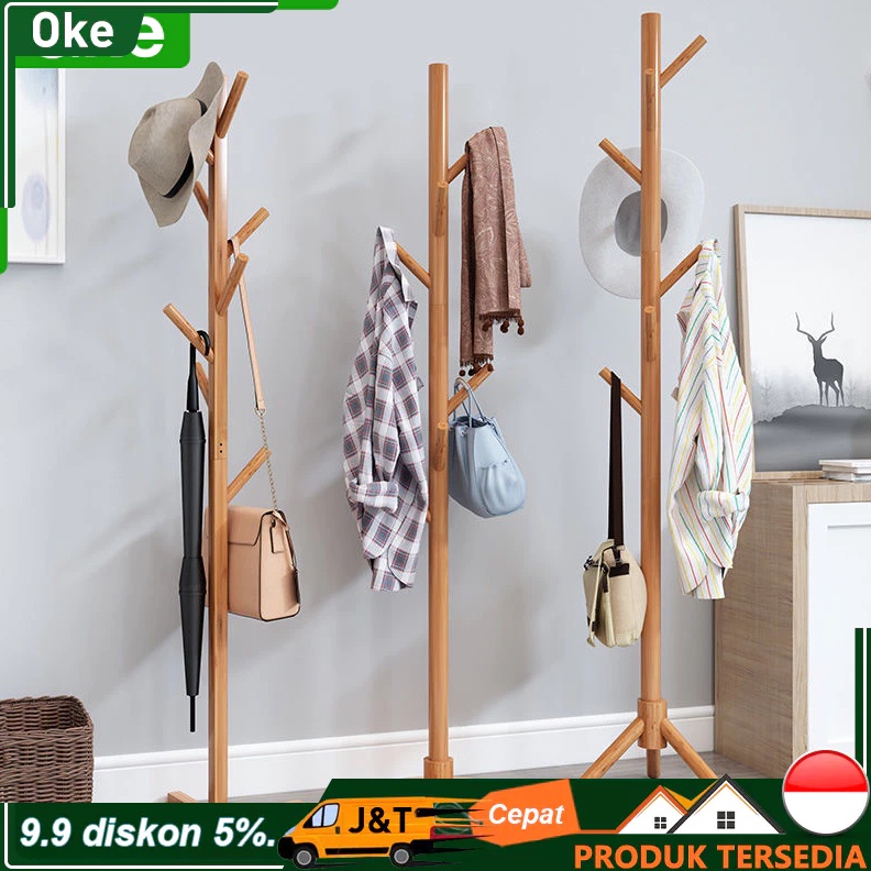 ART Q97O OKE STAND HANGER  Hanger Topi  Topi  Baju  GANTUNGAN TAS Tas Berdiri Multifungsi Stand Bagu