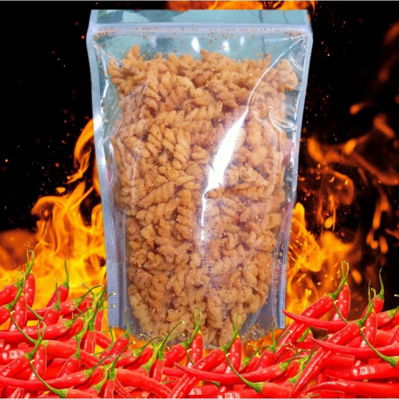 

Makaroni Spiral Pedas 100gram - 250gram Cemilan Macaroni Pedas