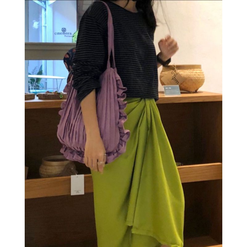 ruffle bag toeasypeasy