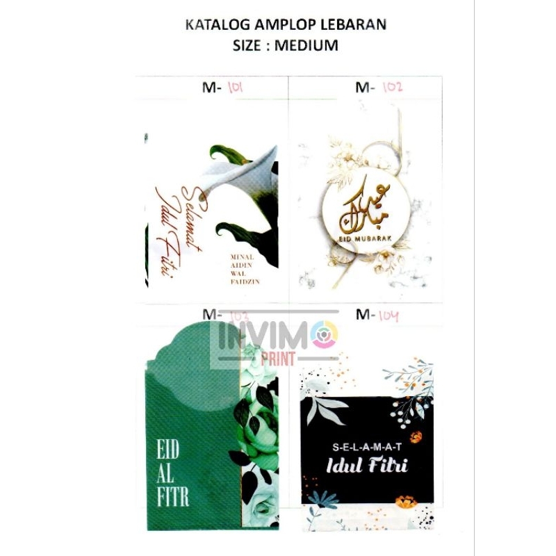 

AMPLOP LEBARAN MEDIUM (MUSLIM)