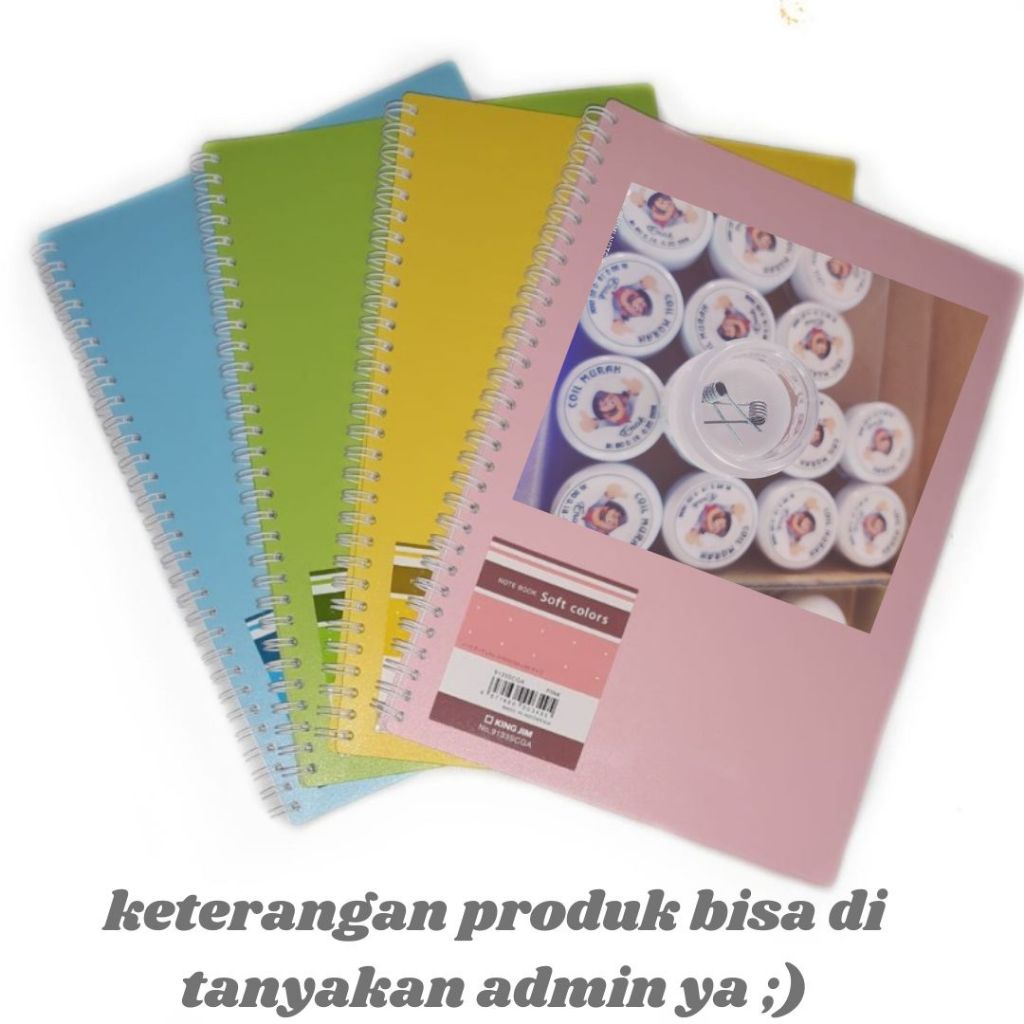 

CHIKU!! notebook co murahh cap jempol buku tulis spiral ring