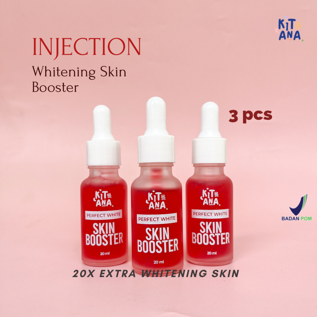 [3pcs] Injection White Skin | Body Booster Serum | Pemutih vit C