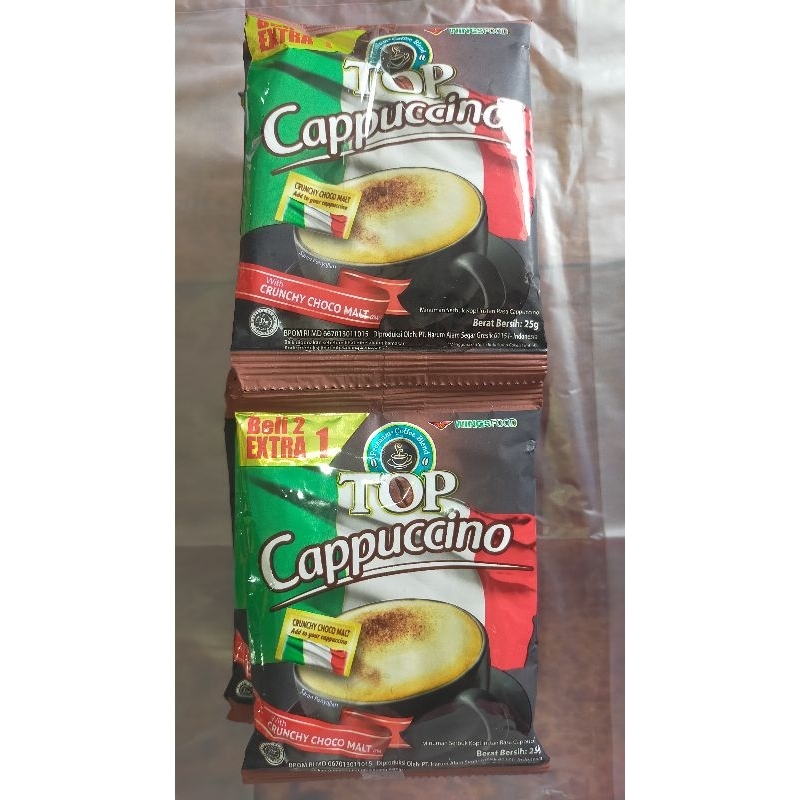 

Kopi Top Cappuccino 12rc x 10+5 x 25g