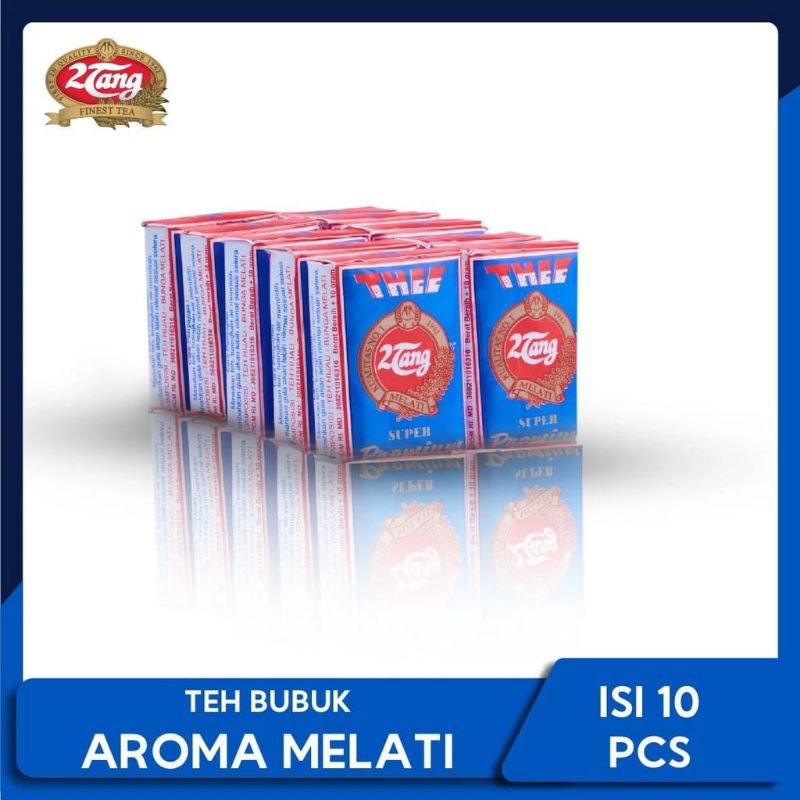 

Teh 2 Tang Biru Premium 10x9gr