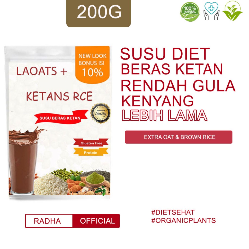 

Beras ketan pelangsing diet penurun berat badan susu diet pengganti makan penurun berat badan oatmilk Laoats