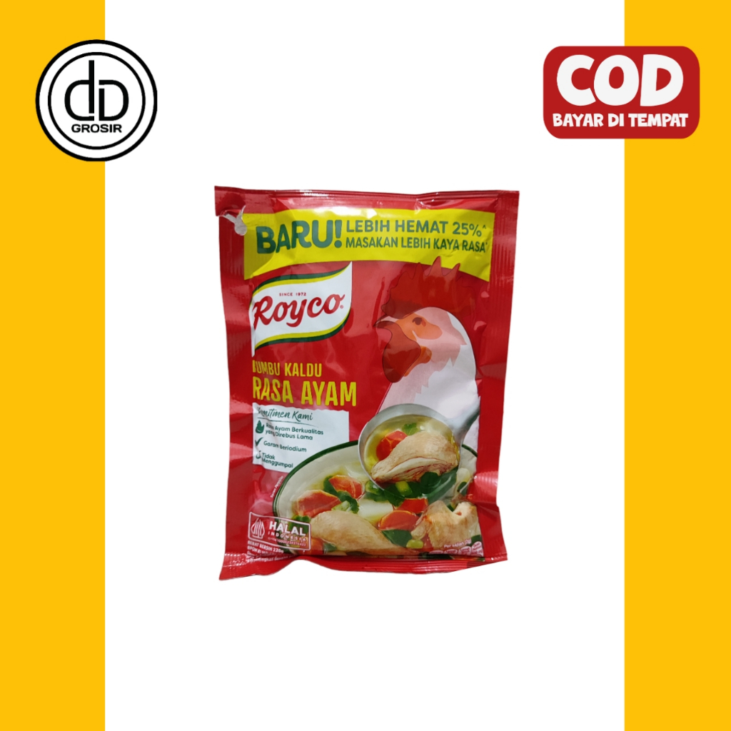 

Royco Ayam kemasan 94-100gr Bumbu dapur Bumbu seblak Penyedap rasa