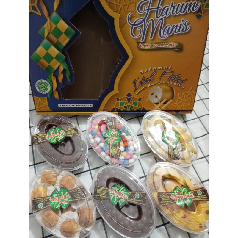 

Kue Paket Lebaran Harum Manis Butter Cookies