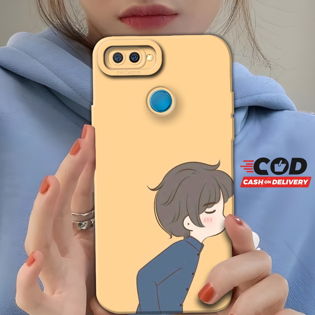 {ALD22} Soft Case Oppo A5S A7 A12 A11K - Fashion Case Motif Couple Pasangan - Softcase Pro Camera Op