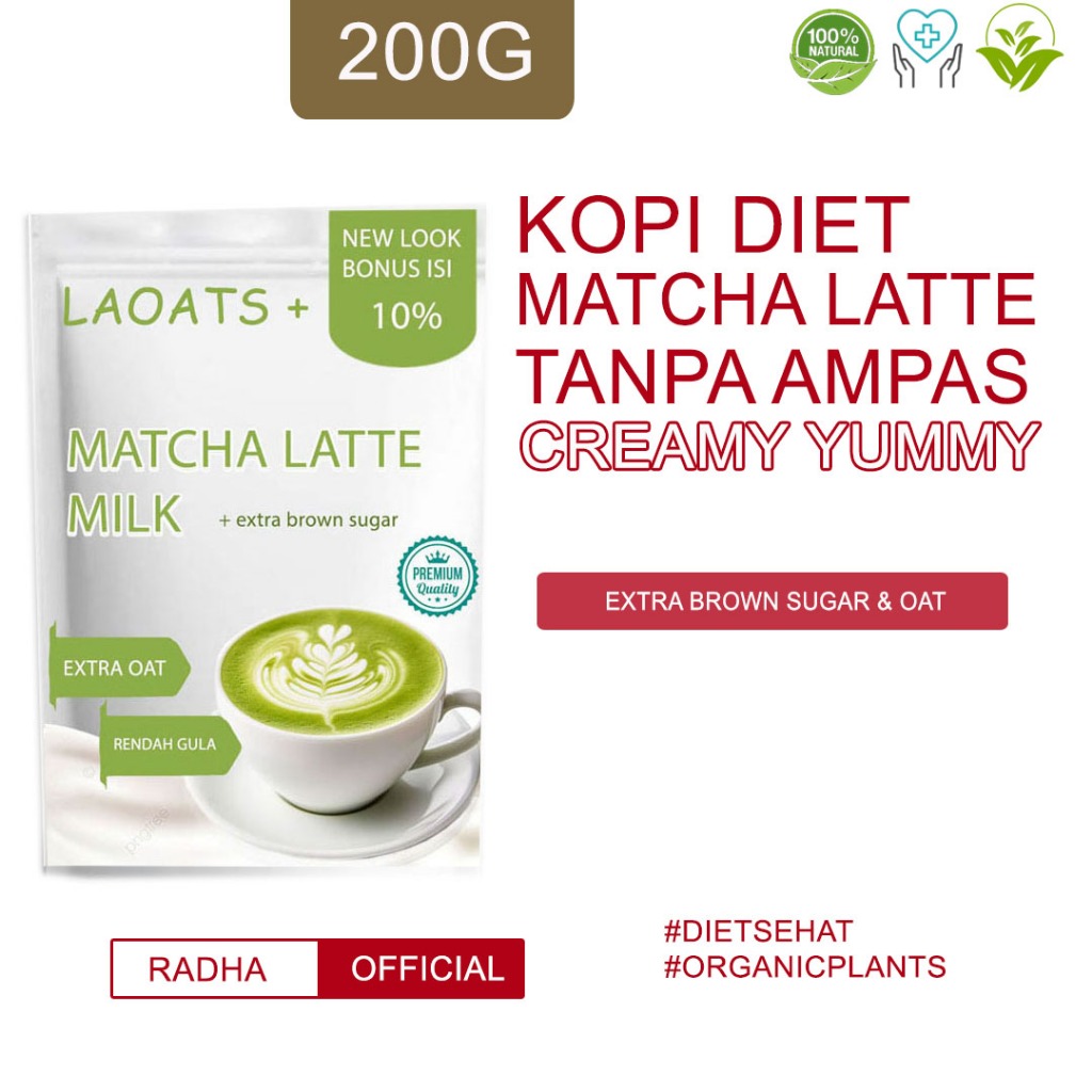 

Kopi Gula Aren Penurun Berat Badan Kopi Bubuk Pelangsing Badan Minuman Diet Susu Rendah Lemak Low Fat Milk Laoats