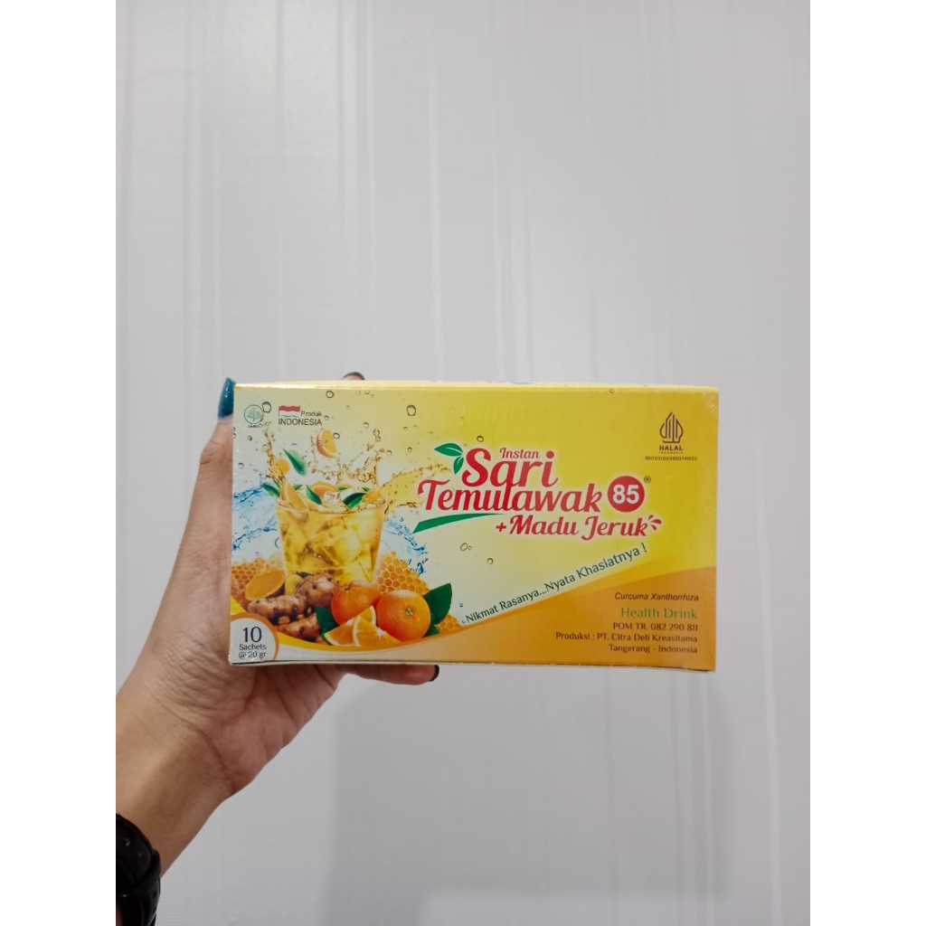 

SARI TEMULAWAK MADU JERUK