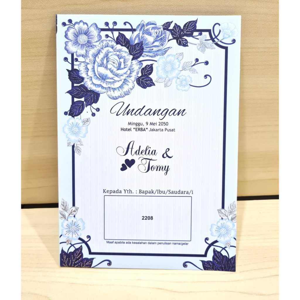 

Cetak Undangan Pernikahan Kode Erba 2208