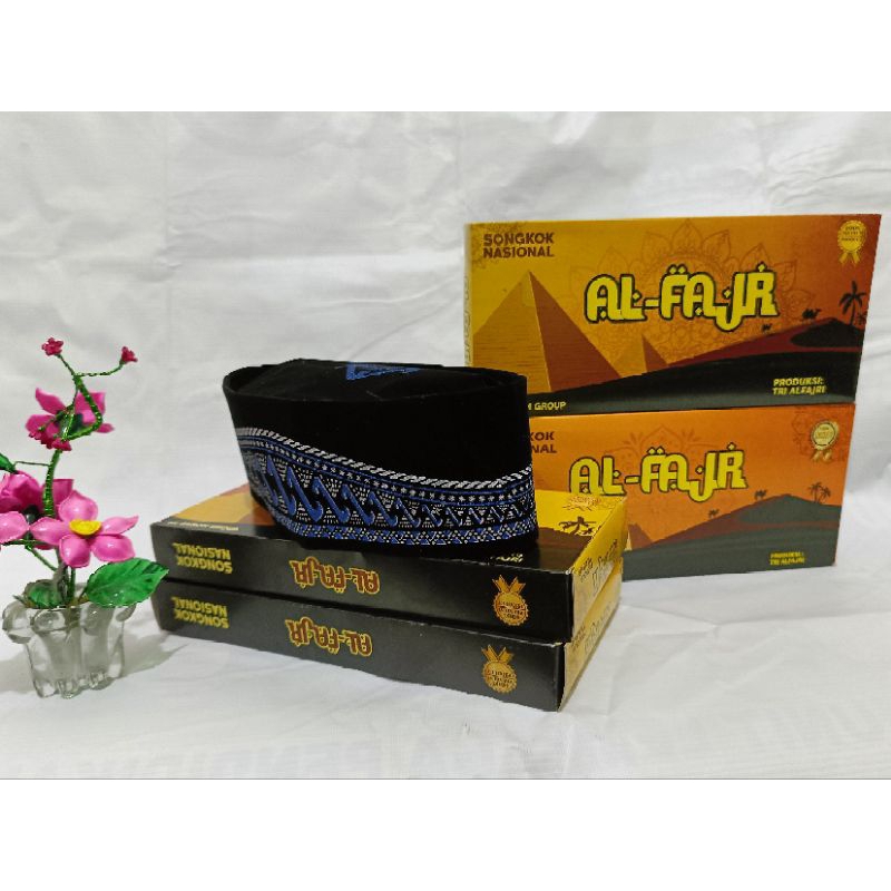 SONGKOK HITAM NASIONAL MOTIF BATIK || SONGKOK HITAM || PECI HITAM PRIA || PECI MOTIF BATIK