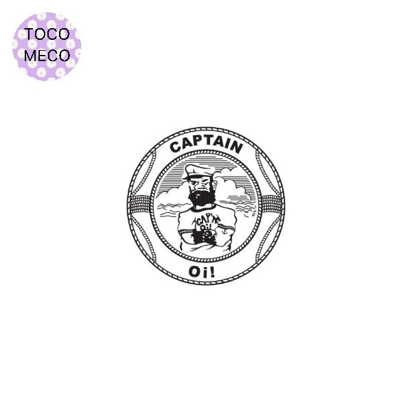 

sticker Captain Oi! Records logo stiker