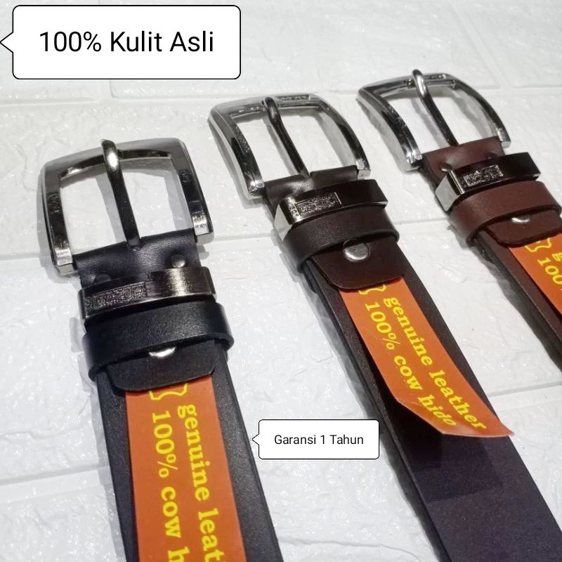 IKAT PINGGANG KULIT PRIA PREMIUM IKAT PINGGANG KULIT SAPI ASLI IKAT PINGGANG GARUT