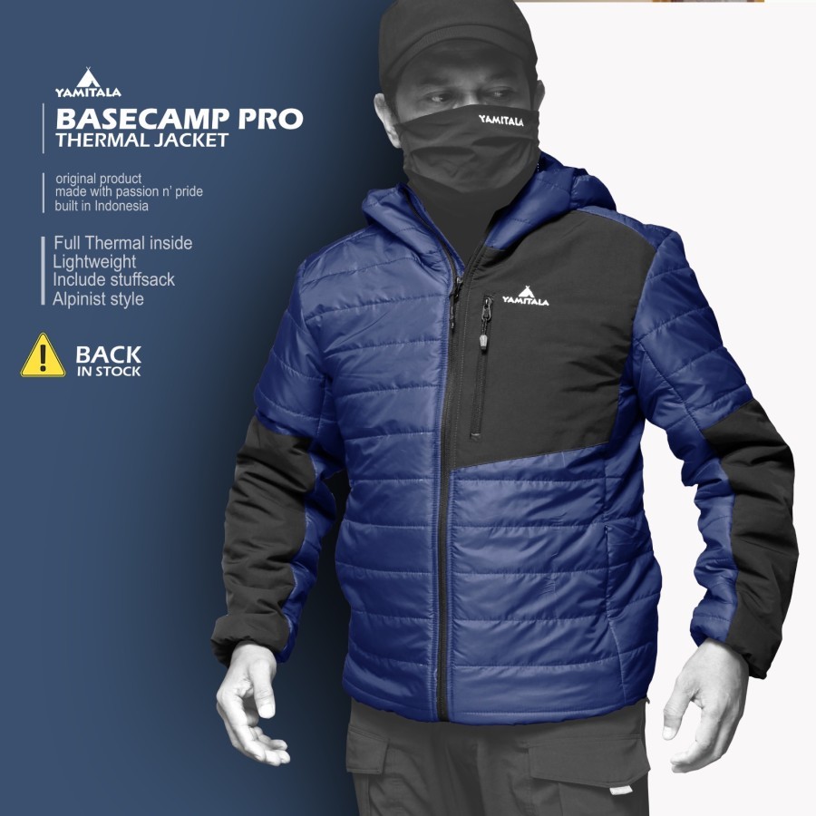 YAMITALA BASE CAMP PRO JACKET YAMITALA/JAKET BASECAMP PRO/JAKET THERMAL/JAKET GUNUNG/JAKET OUTDOOR/J