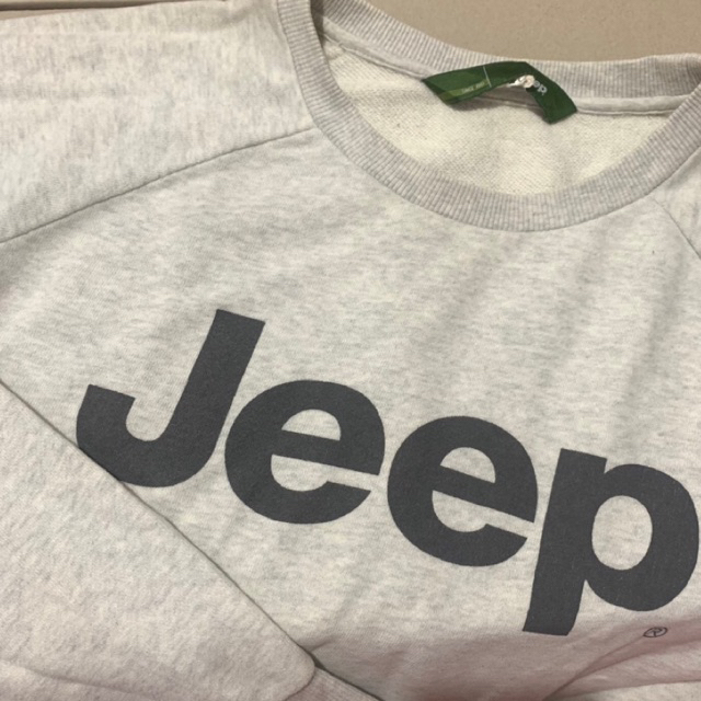 JEEP SWEATER CREWNECK SWEATSHIRT ORI FULL TAG