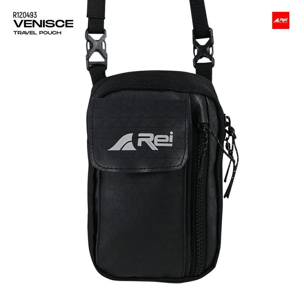 Tas Selempang Pria VENISCE AREI OUTDOORGEAR - Travel Pouch Pria Original Arei VENISCE - Tas Hp Rei V