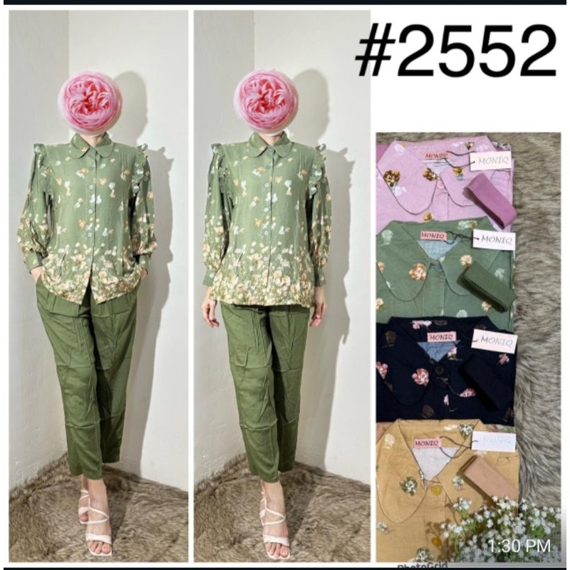 Setelan Rayon Moniq #2552