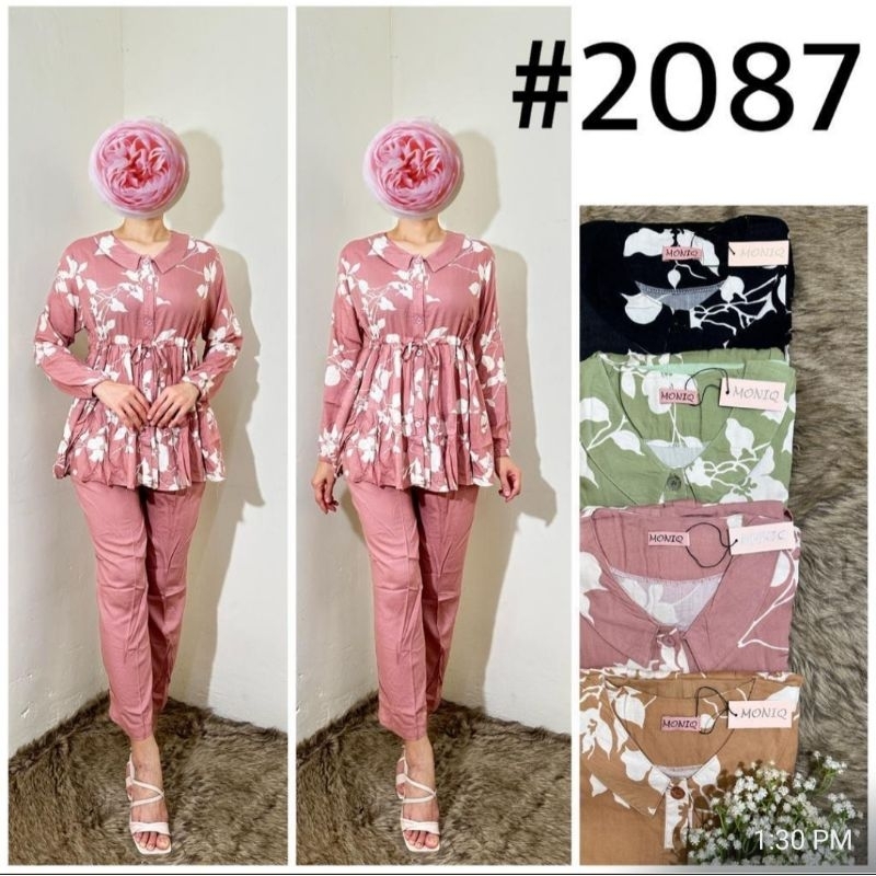 Setelan Rayon Moniq #2087