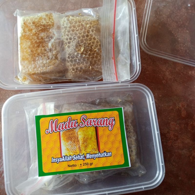 

Madu Sarang250gr Insya Alloh murni100%(Setok 0 bisa di adakan sampai 30)