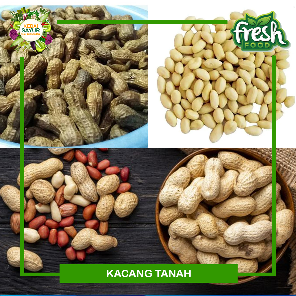

Kacang Tanah 250 Gram - Gerai Sayur Segar Depok