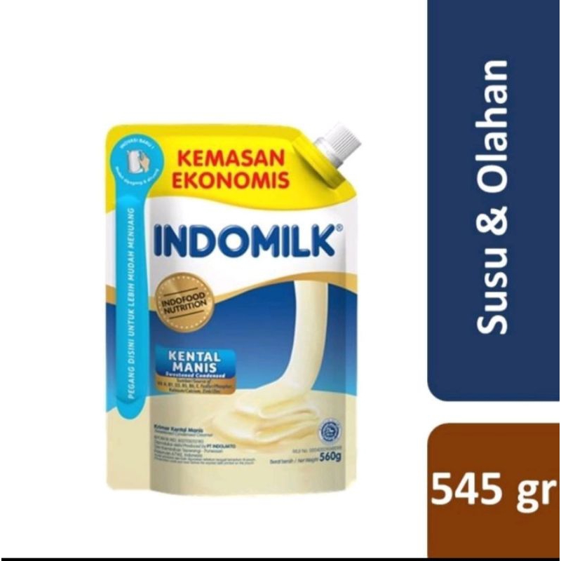 

SKM INDOMILK KEMASAN POUCH ISI 545 GRAM