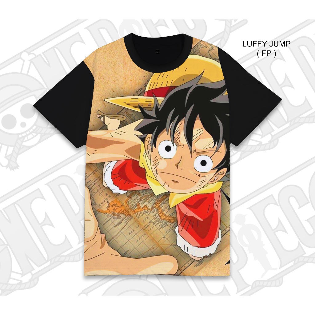 RAGNAR_FASHION KAOS FULLPRINT - LUFFY JUMP