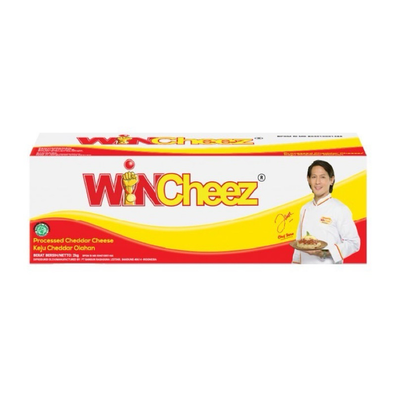 

Keju Cheddar Olahan Wincheez Gold 2kg