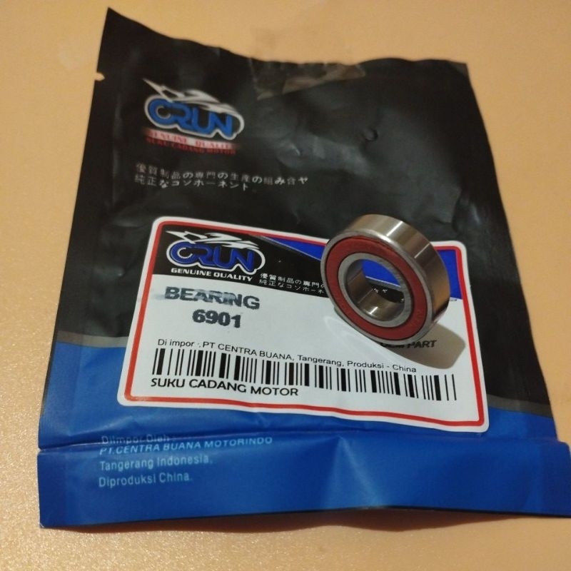 CRUN BEARING 6901 (KOYO JAPAN) LAHAR LAHER BEARING ORIGINAL