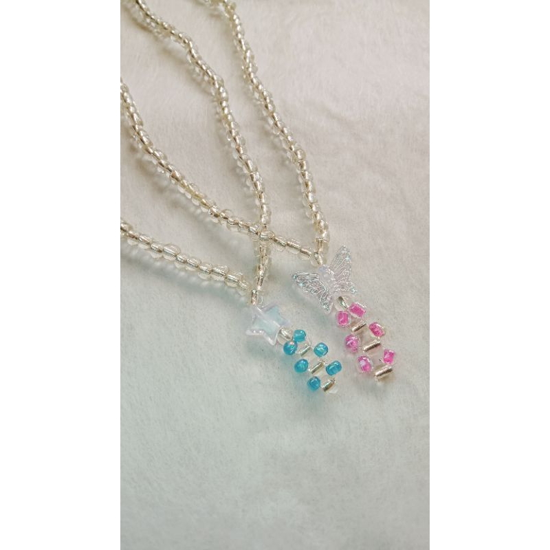 Kalung manik-manik unik dan aesthetic ✨ Kalung couple dengan bestie✨