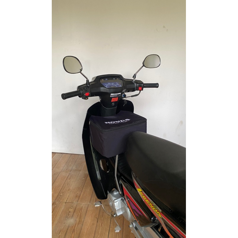 KERANJANG KRANJANG BOX BAGASI RAK TENGAH HONDA ASTREA GRAND LEGENDA BULUS WARNA SILVER ABU