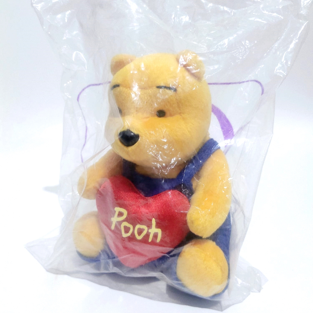 Boneka Pooh Original Winnie The Pooh Disney MCD Blue Cloth