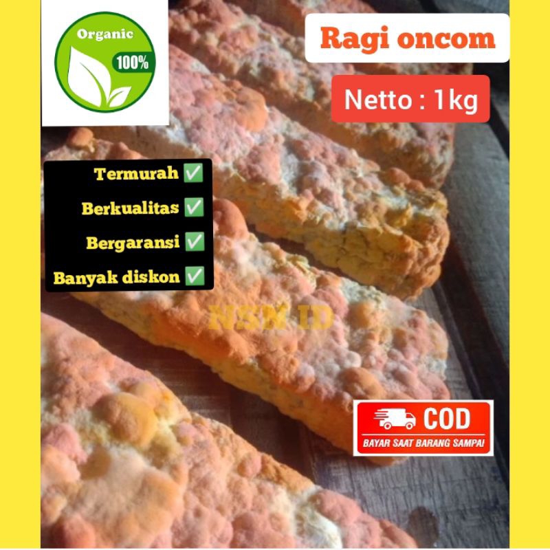 

Ragi oncom 1kg repack neurospora sitophila fungi