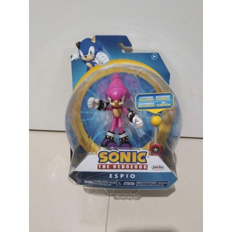 espio with checkpoint sonic the hedgehog figure