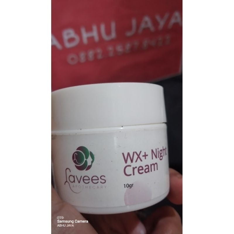 Lavees WX + Night cream