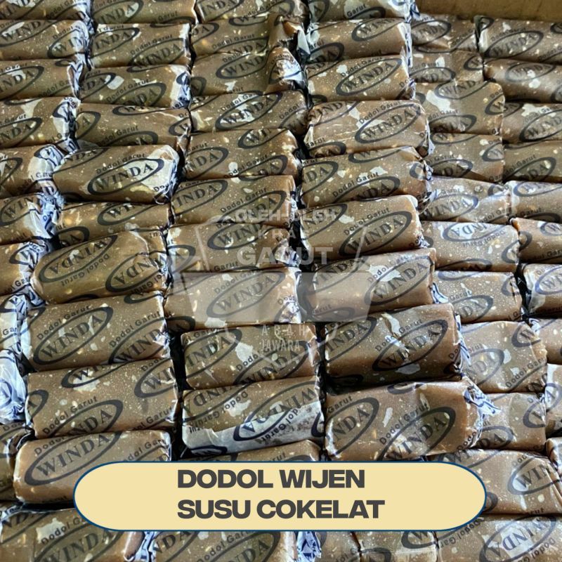 

Dodol Garut Rasa Coklat Susu Kemasan 1KG