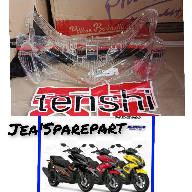 Mika Kaca Lampu Depan Yamaha Aerox Old 155cc bluecore