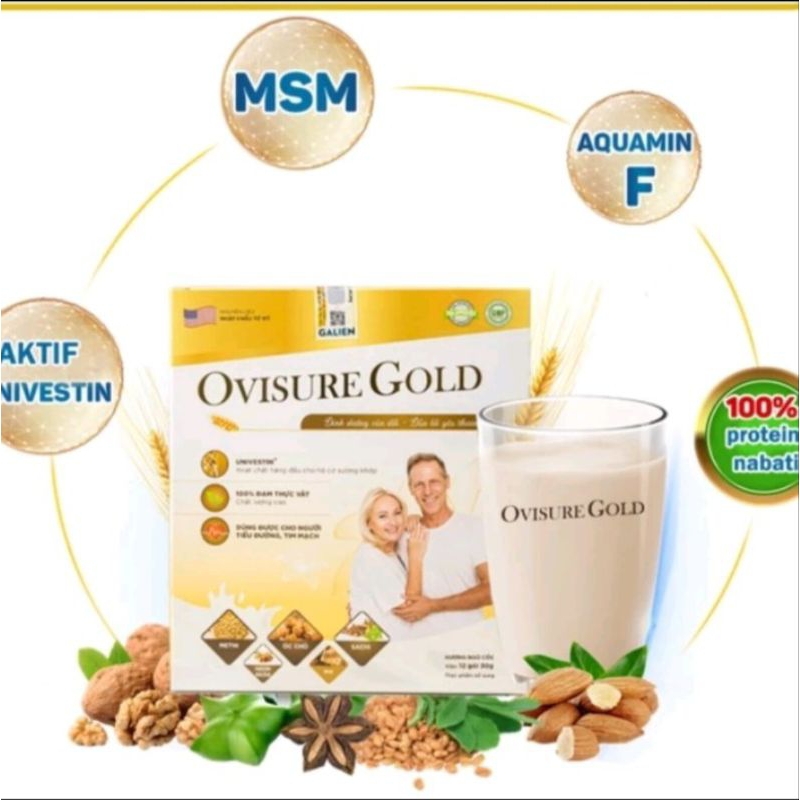 

OVISURE GOLD SUSU OBAT VITAMIN TULANG DAN SENDI SYARAF KEJEPIT KERAM ORIGINAL AS