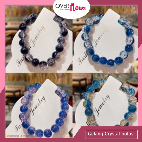 OVERFLOWS.ID I GELANG KARTUN KRISTAL KOREA WANITA GADIS GELANG PERHIASAN
