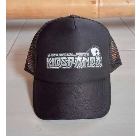 topi anak kids panda JB5 bus mania bis telolet basuri