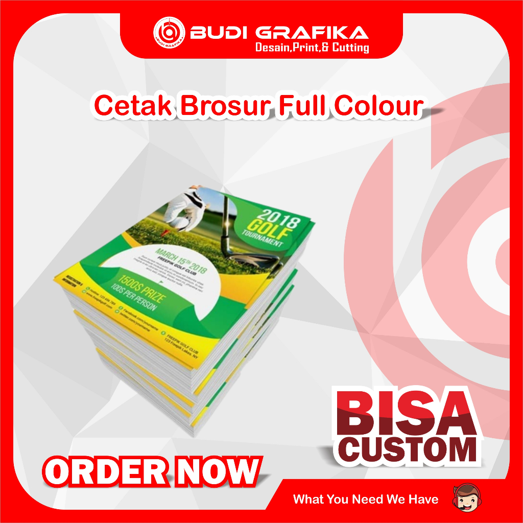 

Cetak Brosur Full Colour A4