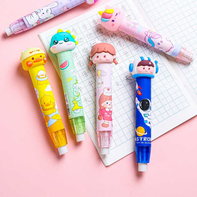 

ERASER PUSH MEKANIK SANRIO ERASER TARIK DORONG