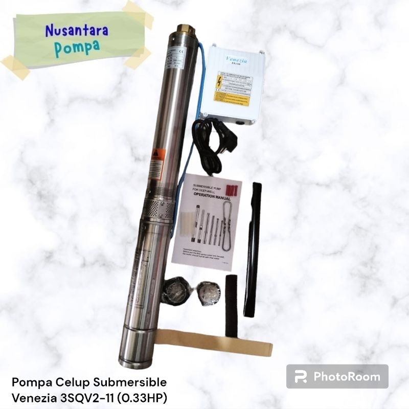 Pompa Celup Submersible Venezia 3SQV2-11 (0.33HP)