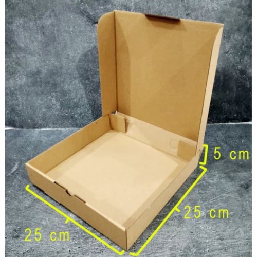 

FUJI DUS KARTON 25X25X5=10PCS CANTIK & KOKOH U/ BUNGKUS KUE/PAKET DLL