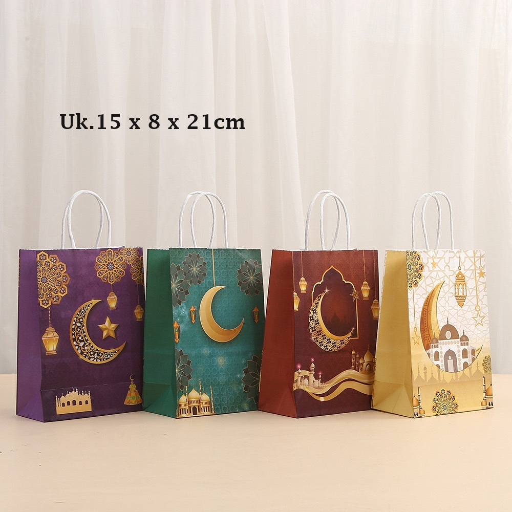 

Paper Bag Lebaran Idul Fitri / Paper Bag Eid Mubarak / Tas Souvenir