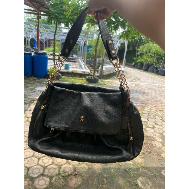 PRELOVED SALE LIKE NEW TAS ORIGINAL PAPILLON K 3134 32 BLACK MEWAH TAS KULIT ORIGINAL